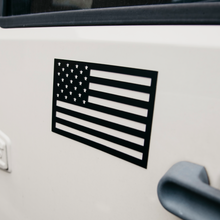 Load image into Gallery viewer, 2 Pack Black - Assaulting Flag Car Magnet - Small